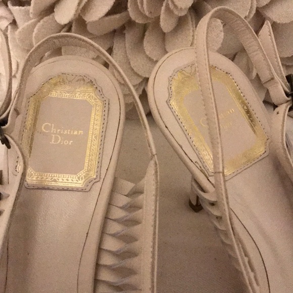 Christian Dior Sling Back Shoes - Picture 4 of 6